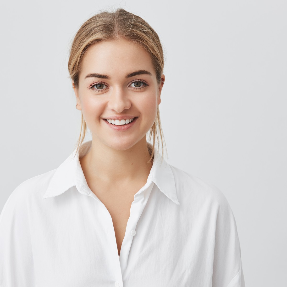 Porträt für fiktives Demo-Team 4 – Stockfoto zur Illustration