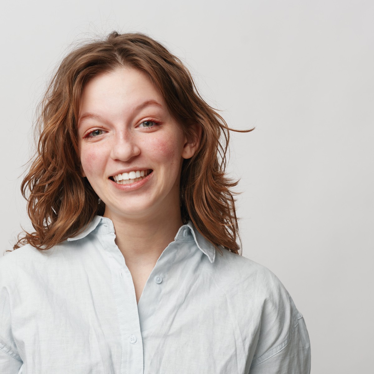 Porträt für fiktives Demo-Team 6 – Stockfoto zur Illustration