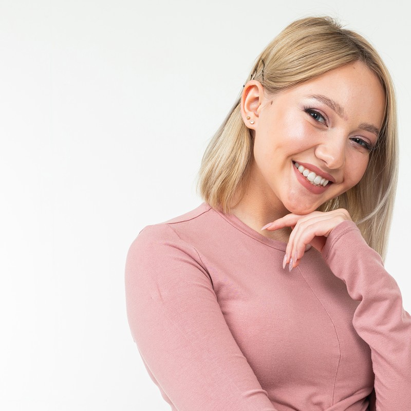 Porträt für fiktive Beispielstimme 4 – Stockfoto zur Illustration